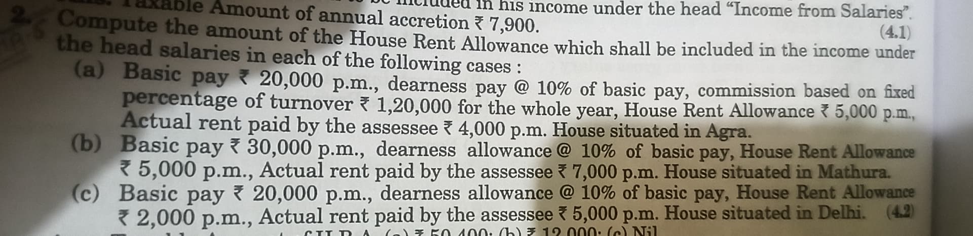 Image attached to the doubt: Plz solve the question 2 sub part b)