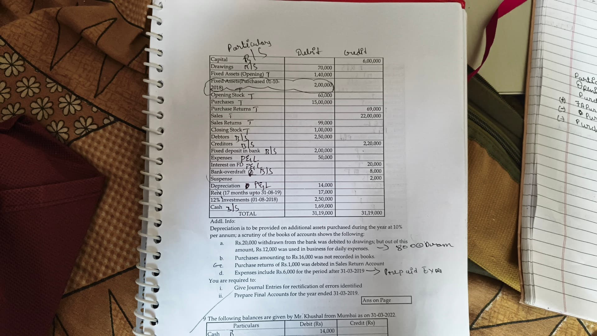 Image attached to the doubt: I am not able to solve this question please if anyone know how to do it please…