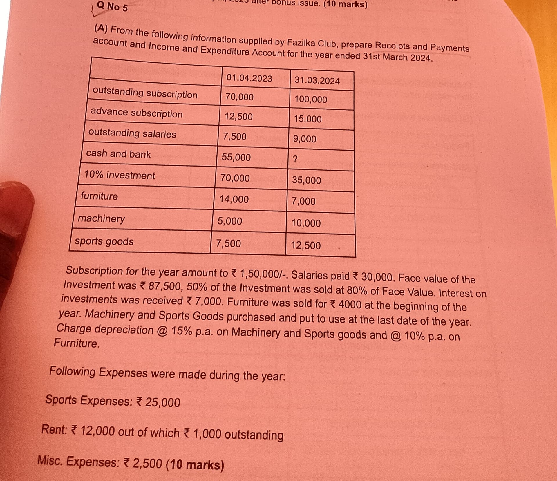 Image attached to the doubt: This question of npo please give me solution
