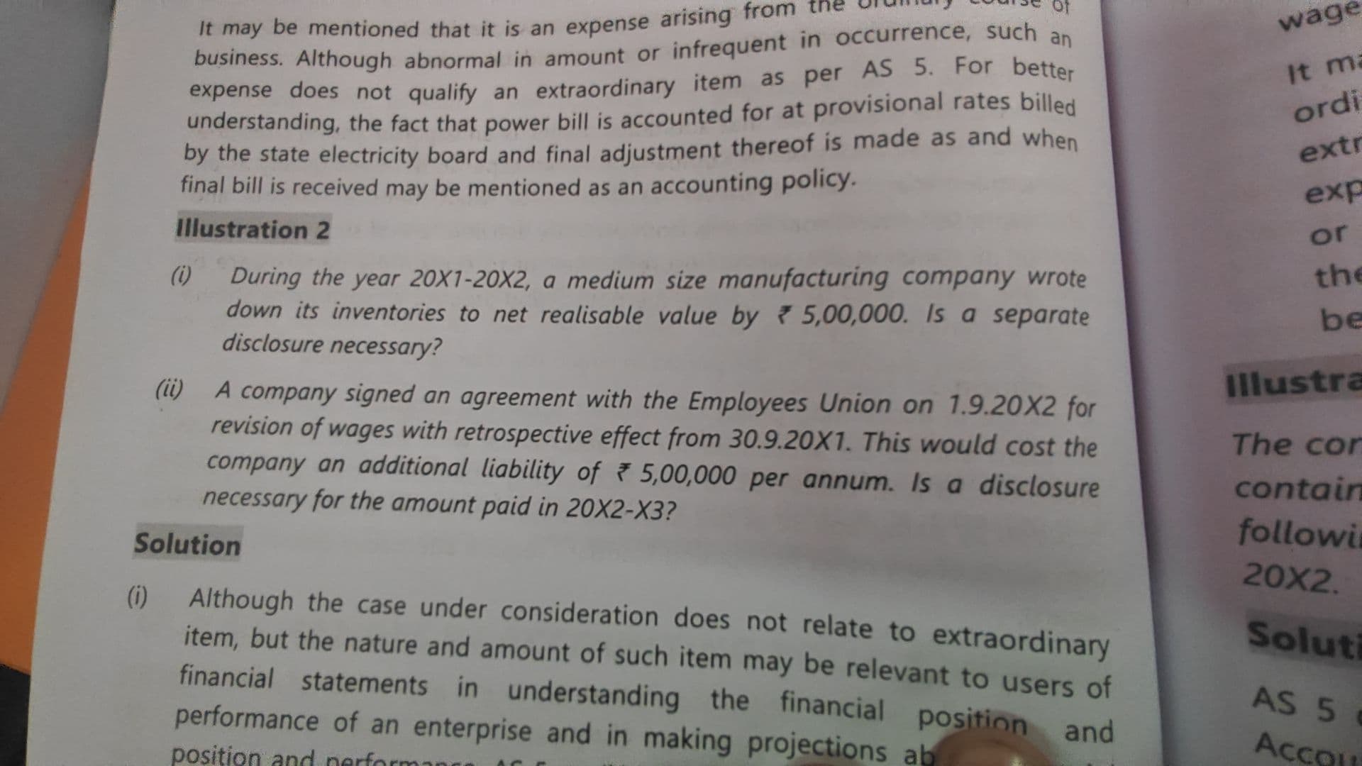 Image attached to the doubt: Somebody explain 1st point as per AS 5according