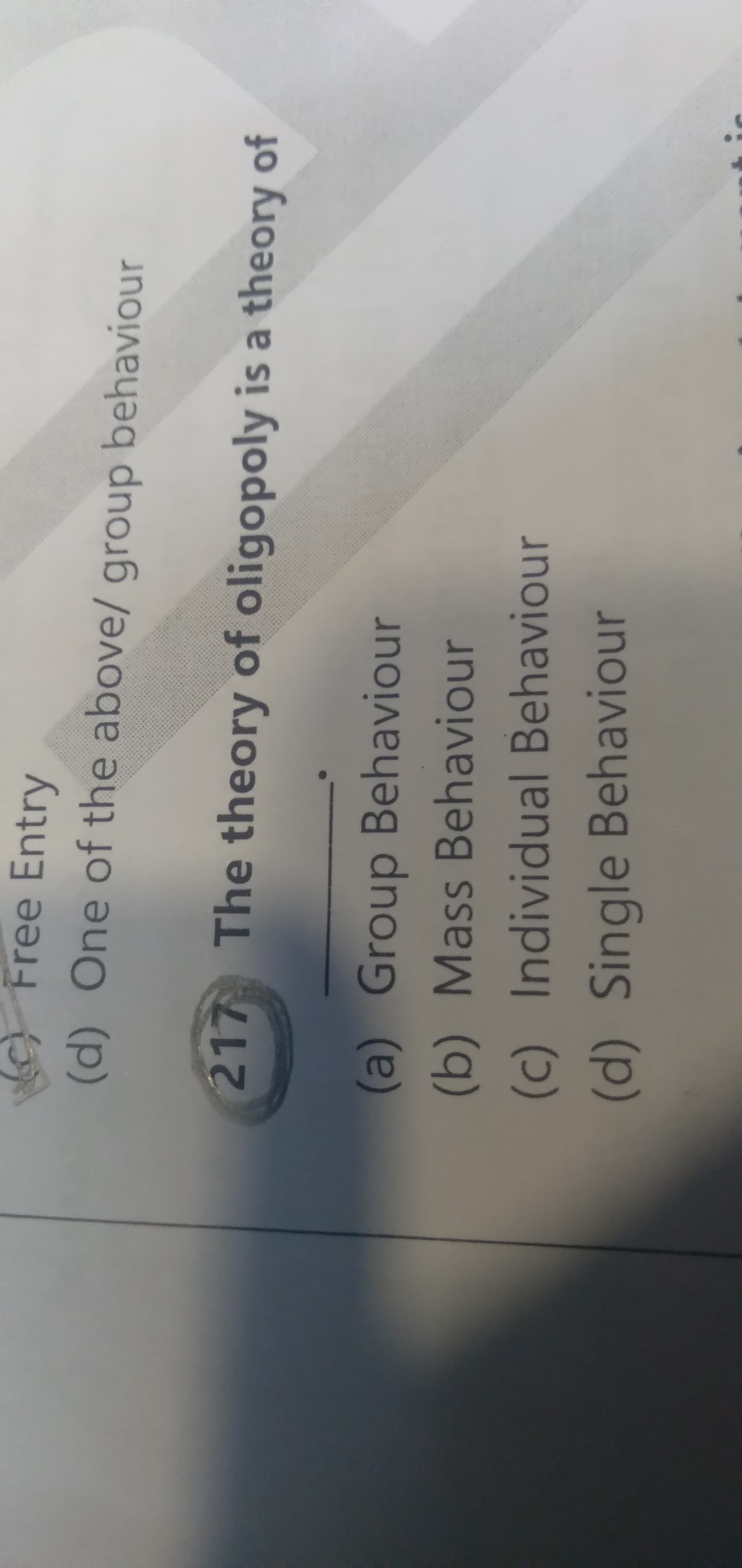 Image attached to the doubt: Give me the answer