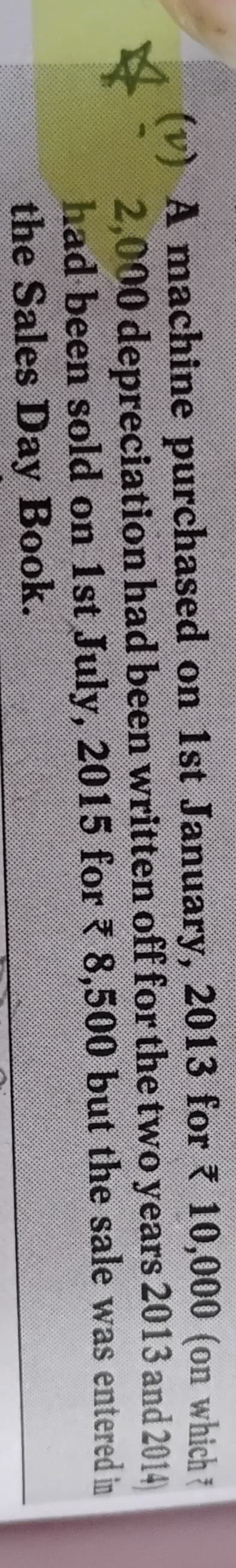Image attached to the doubt: Can anyone this problem of rectification? Plz send photo if you are able to…