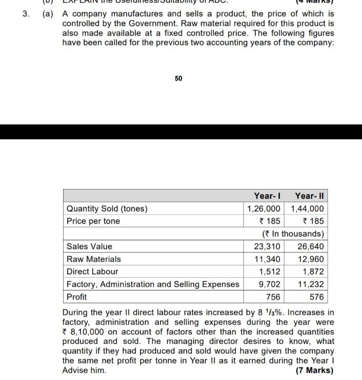 Image attached to the doubt: Can please anyone tell me how overhead amount came in this question and also…