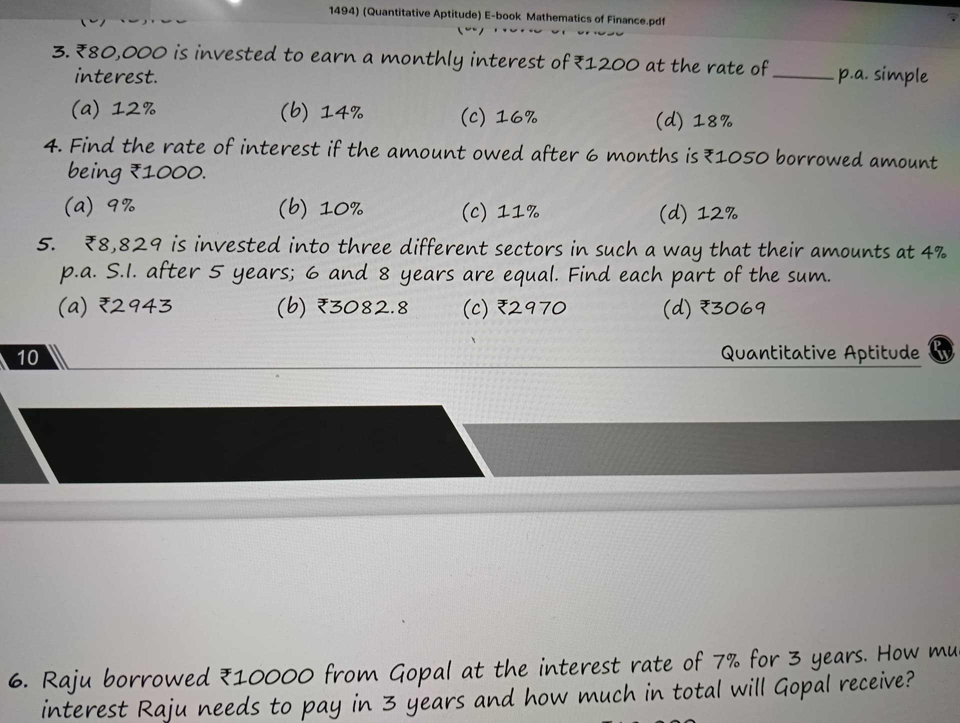 Image attached to the doubt: Q5 answer