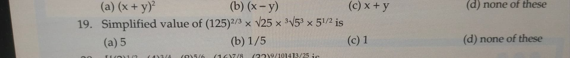 Image attached to the doubt: What will be the answer
