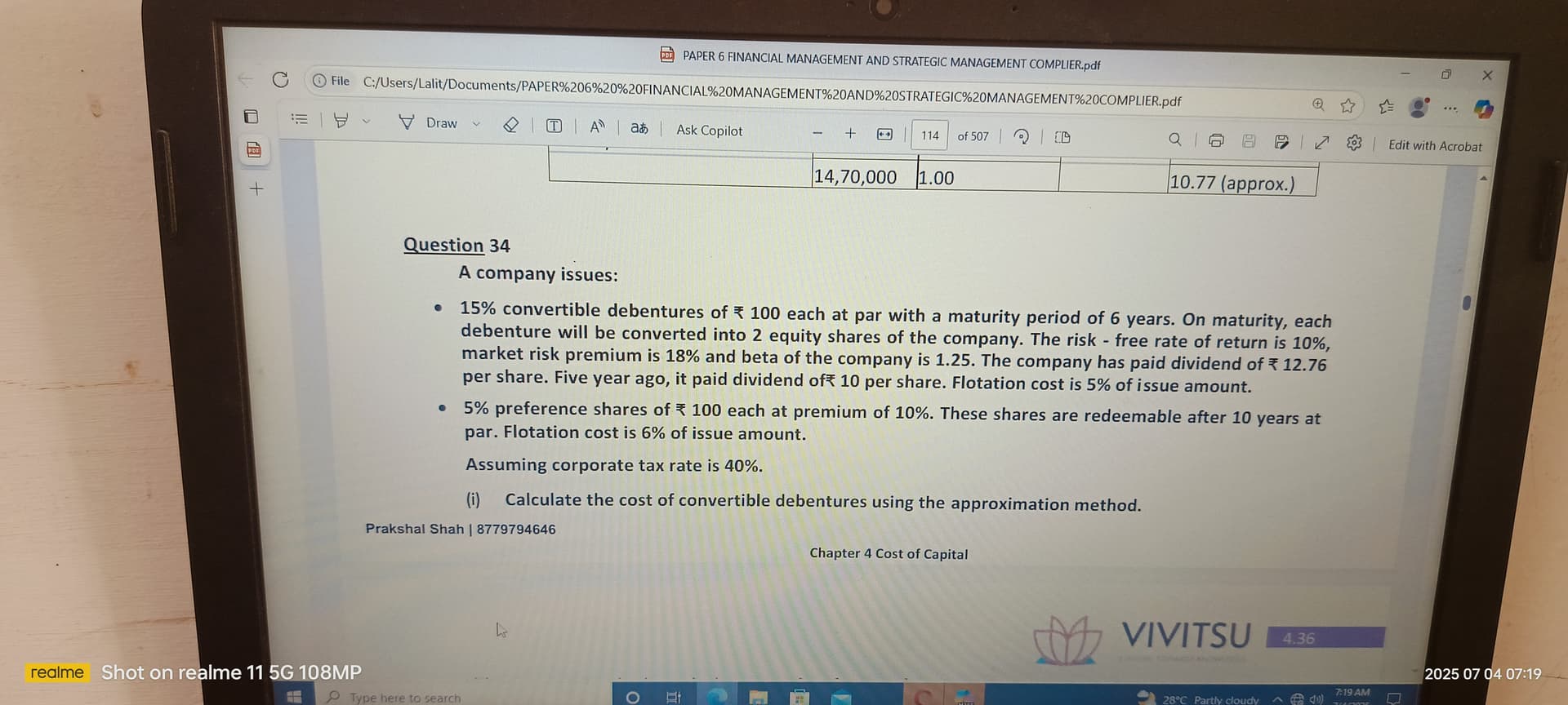 Image attached to the doubt: Hello! Guys muje yhe question koi easy method me solve kr ke de Sakta h kya?
