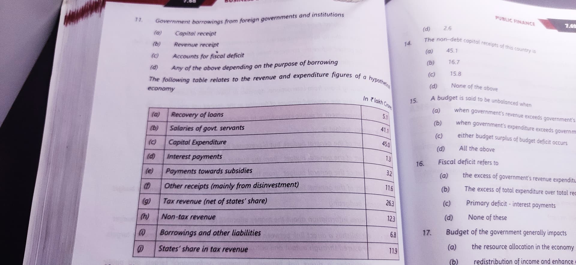 Image attached to the doubt: Please solve the problem in detail concept Question -11
