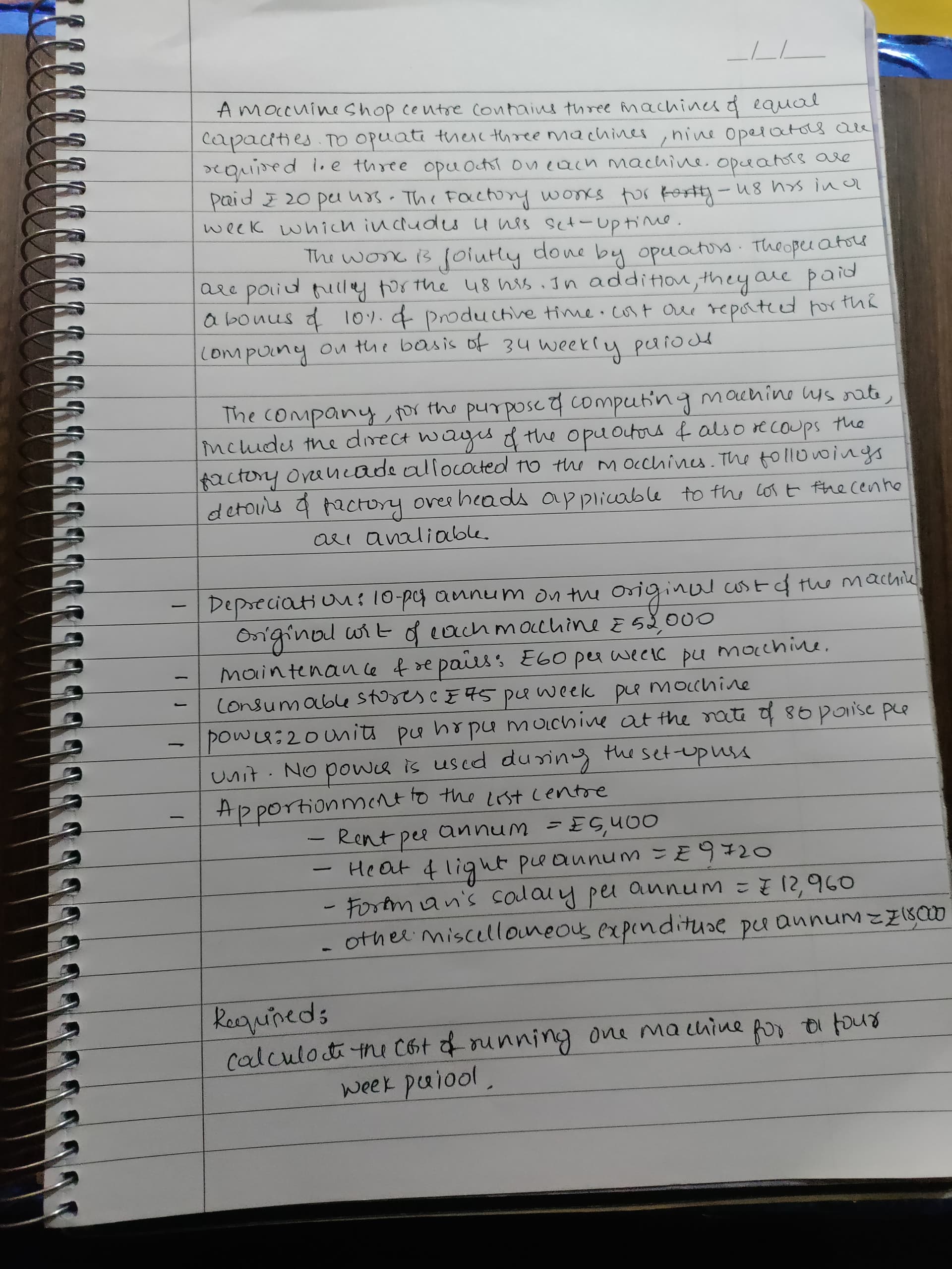 Image attached to the doubt: I have so much doubts on this question Explain me with working notes..