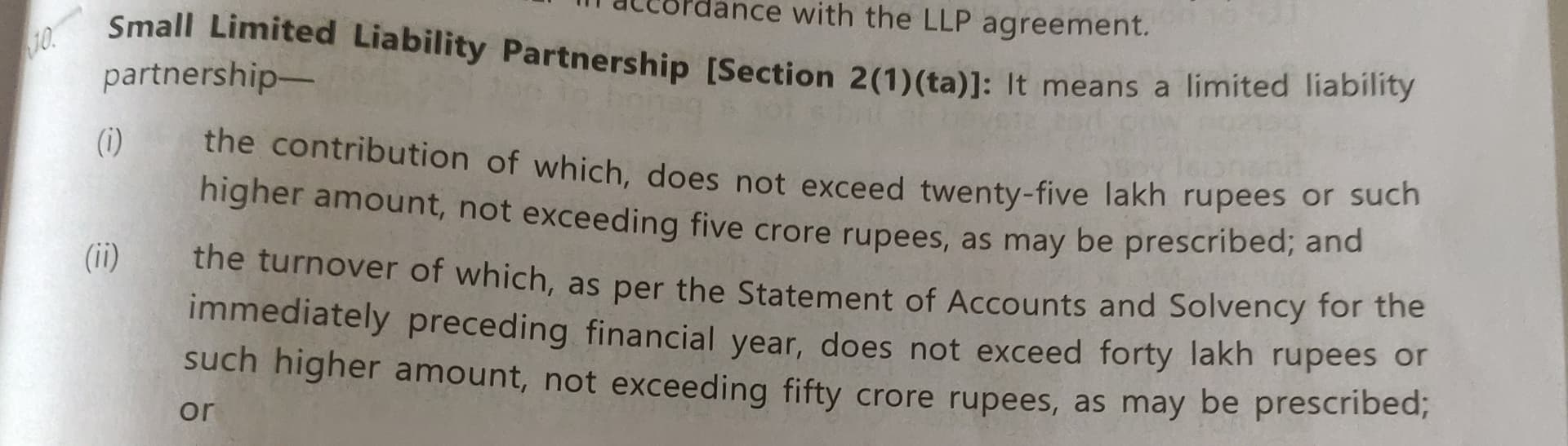 Image attached to the doubt: So according to this is the maximum contribution 25 lakhs or 5 cr ...also is…