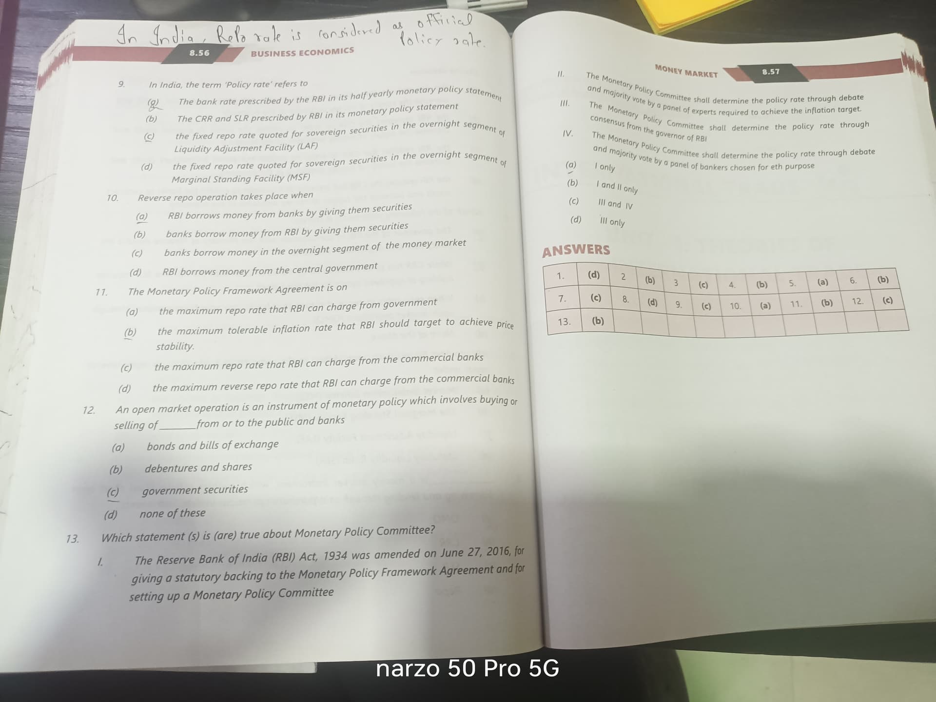 Image attached to the doubt: What's the answer for Q13 because I think only 1.statement Is correct but in…