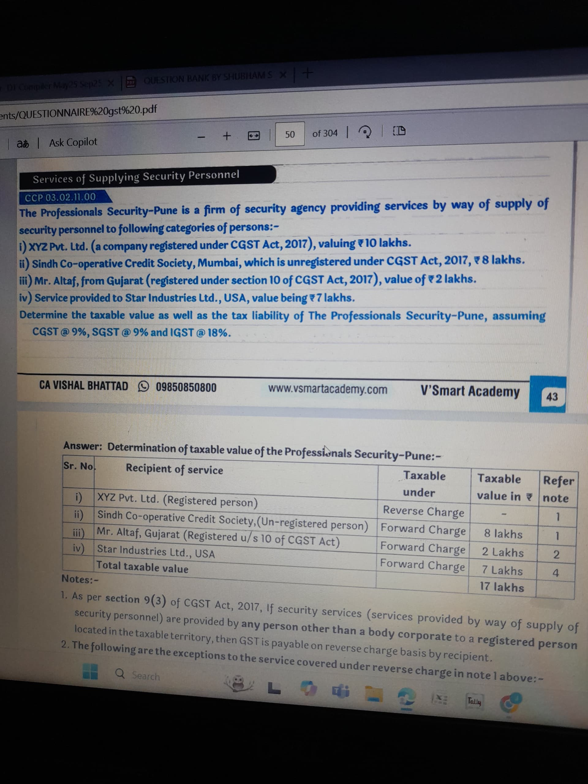 Image attached to the doubt: Why is sindh co operative society liable to pay tax under fcm and not exempted…