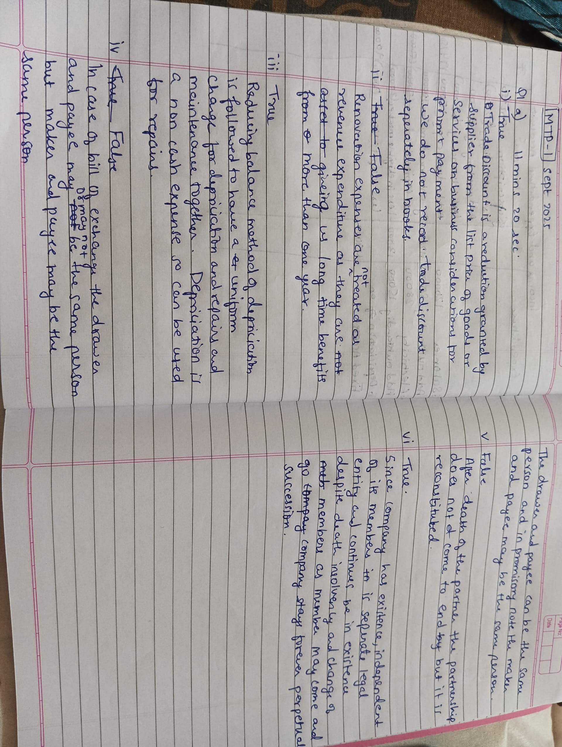 Image attached to the doubt: Can anyone check this and respond