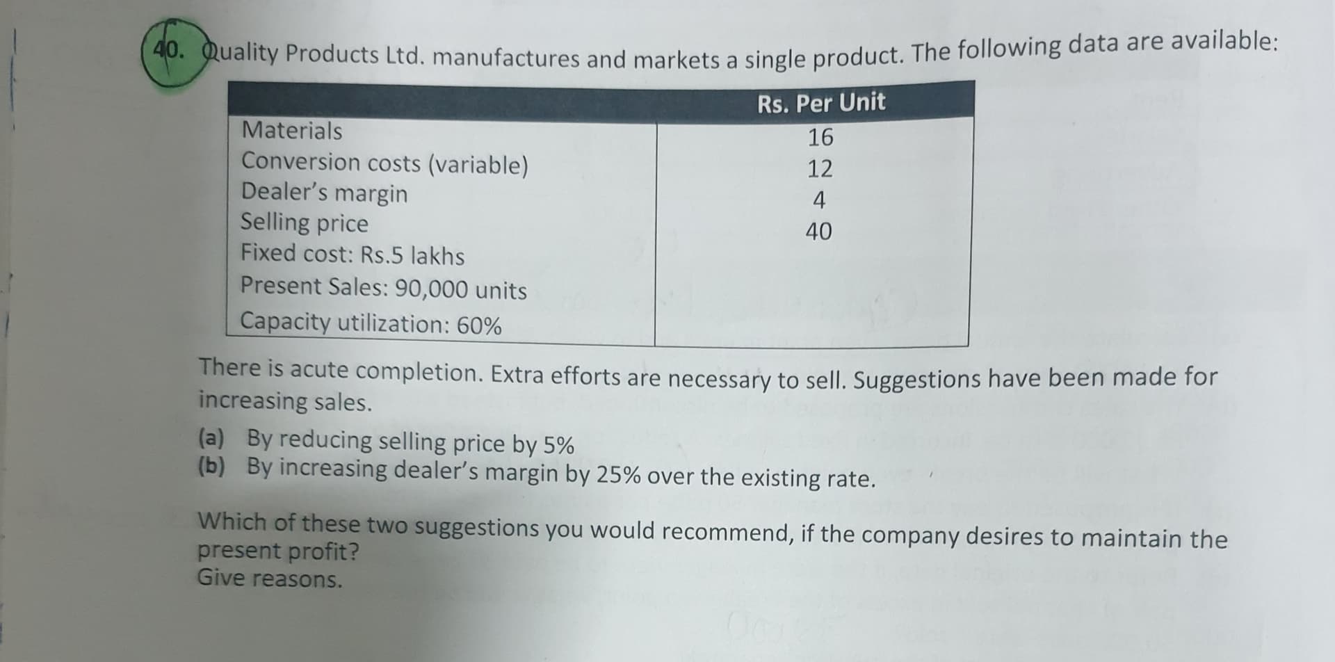 Image attached to the doubt: Please can anyone solve this question? It's urgent