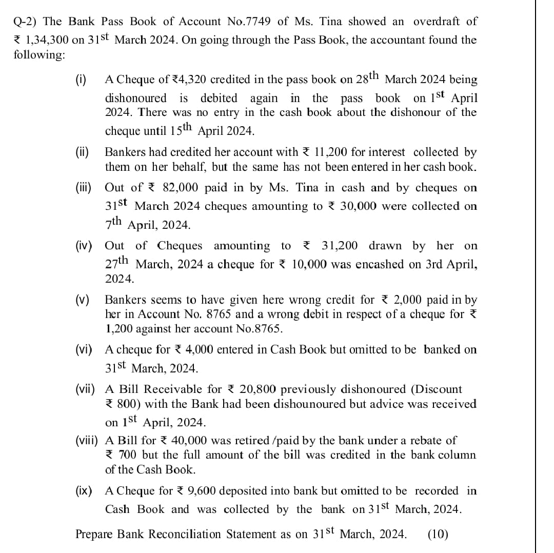 Image attached to the doubt: Please solve and explain to me! BRS