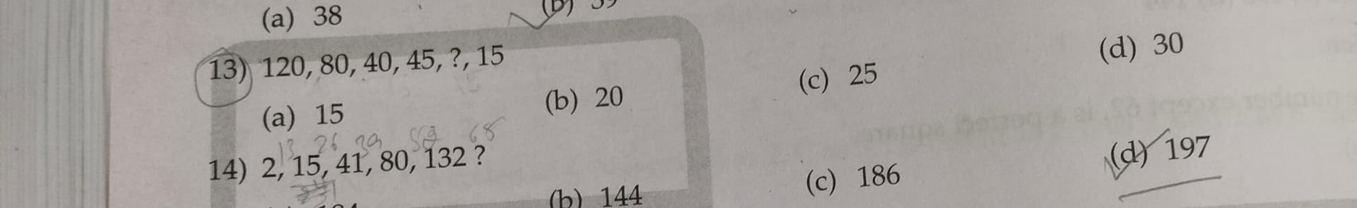 Image attached to the doubt: Can someone please tell me the ans and logic behind this series pg 9.6 13 th one
