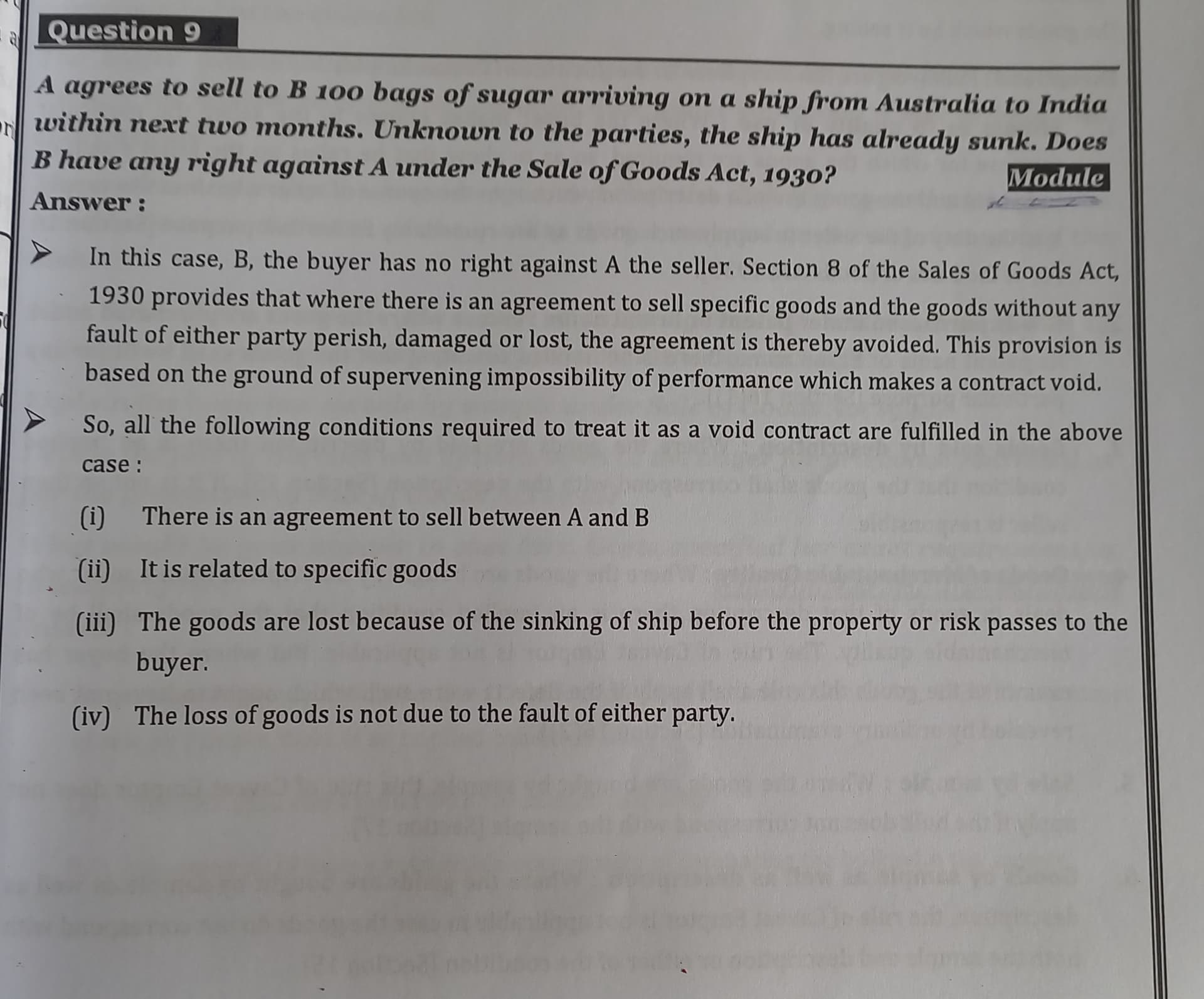 Image attached to the doubt: Hi friends, I have doubt in SOGA 1930 Module Q no2 I think it will attract sec…