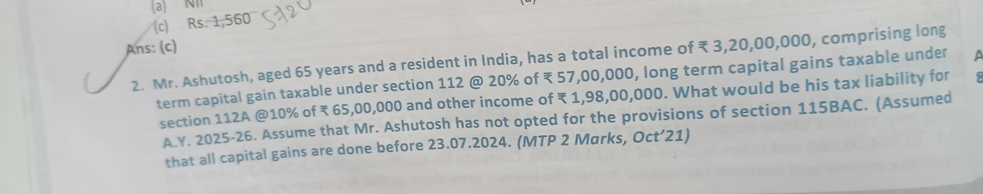 Image attached to the doubt: Pls solve this question & send steps too