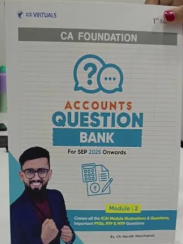 Image attached to the doubt: Does anyone have hardik sir accounts book!?