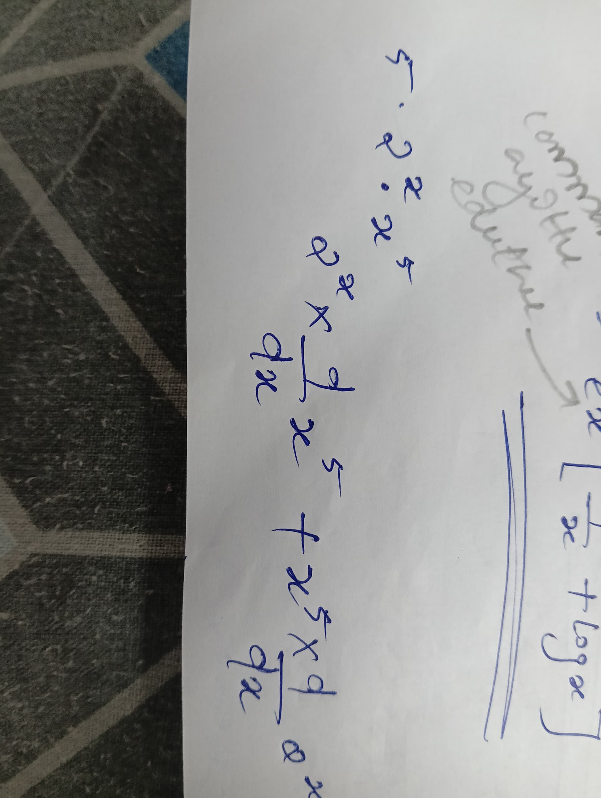 Image attached to the doubt: Solve this calculus problem