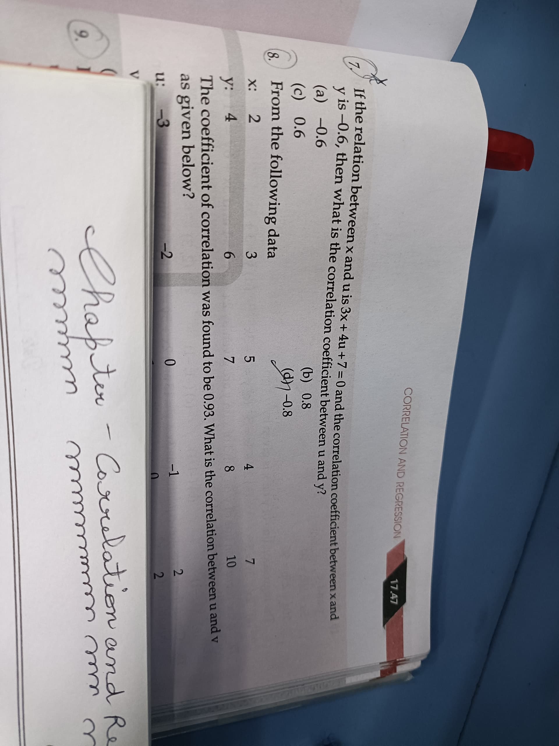 Image attached to the doubt: Can anybody solve ques 7