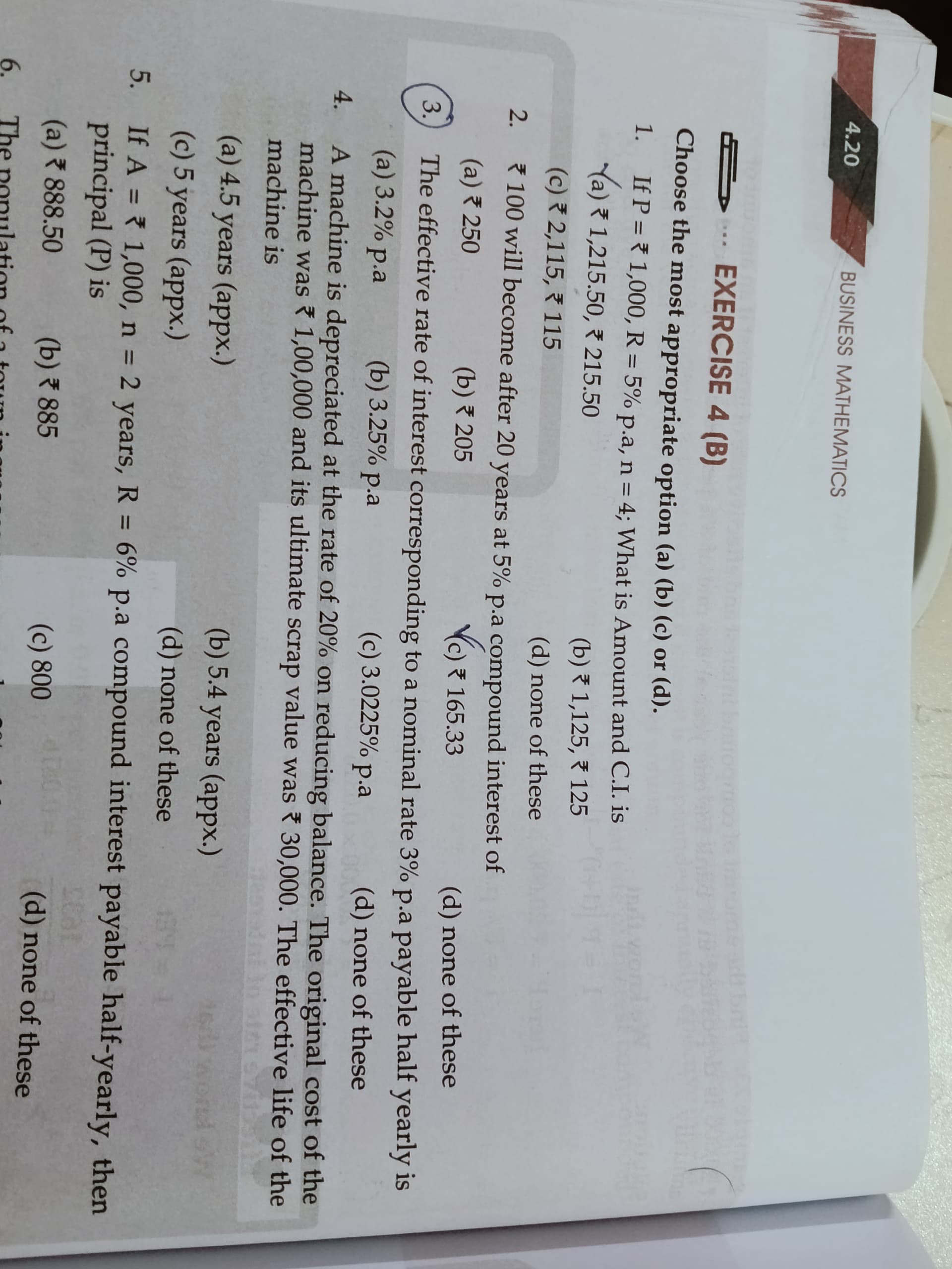 Image attached to the doubt: Question 3and 4 solution dedo koi