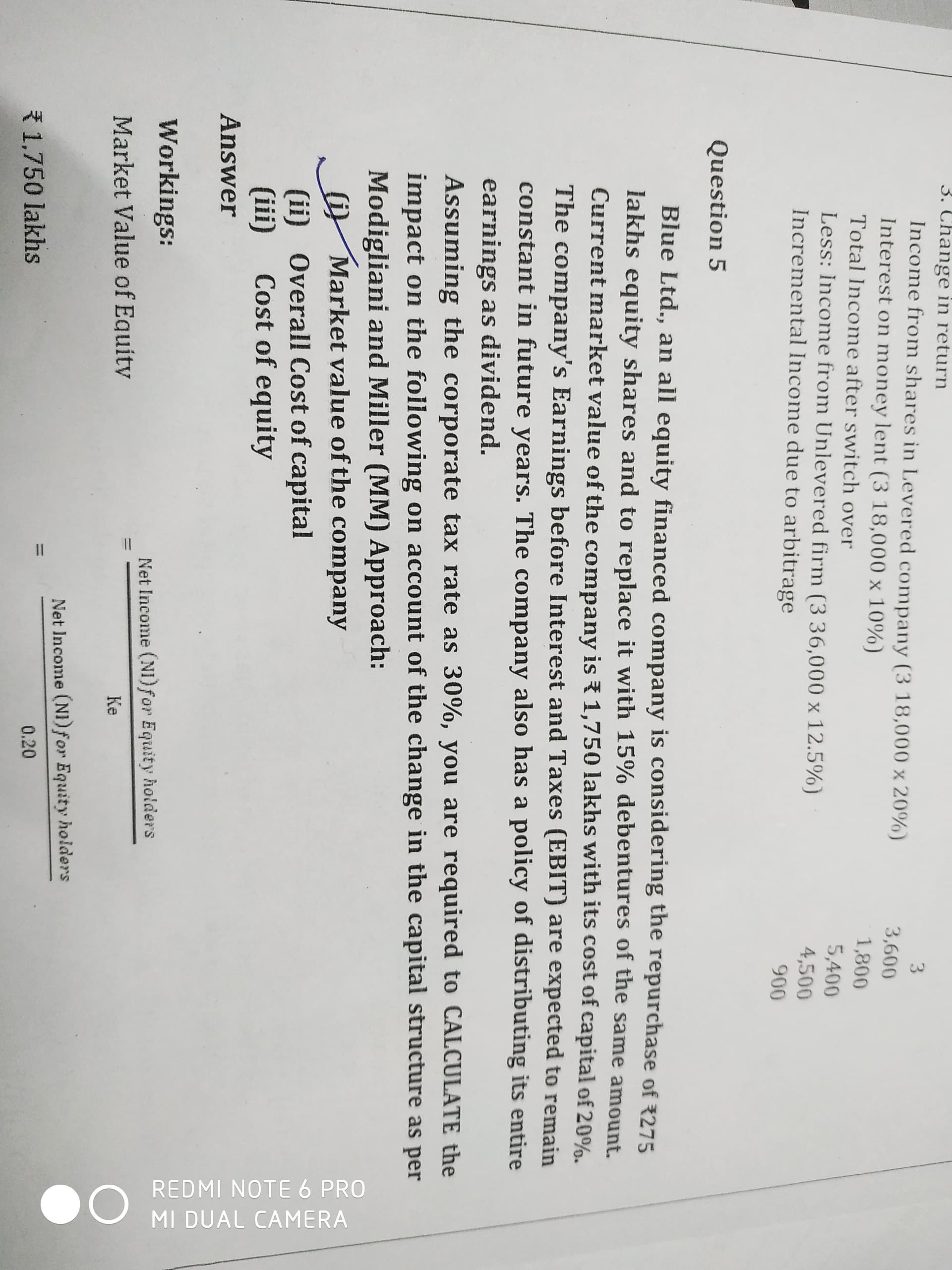 Image attached to the doubt: Please help me solve the question