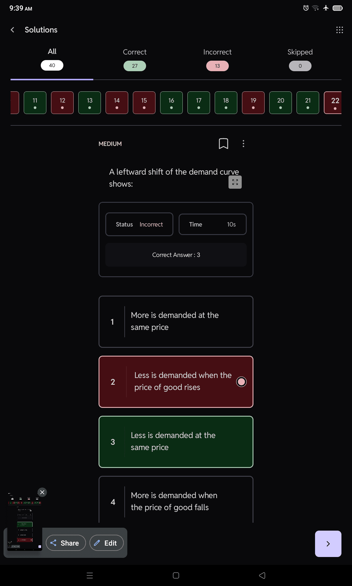 Image attached to the doubt: Explanation of correct answer