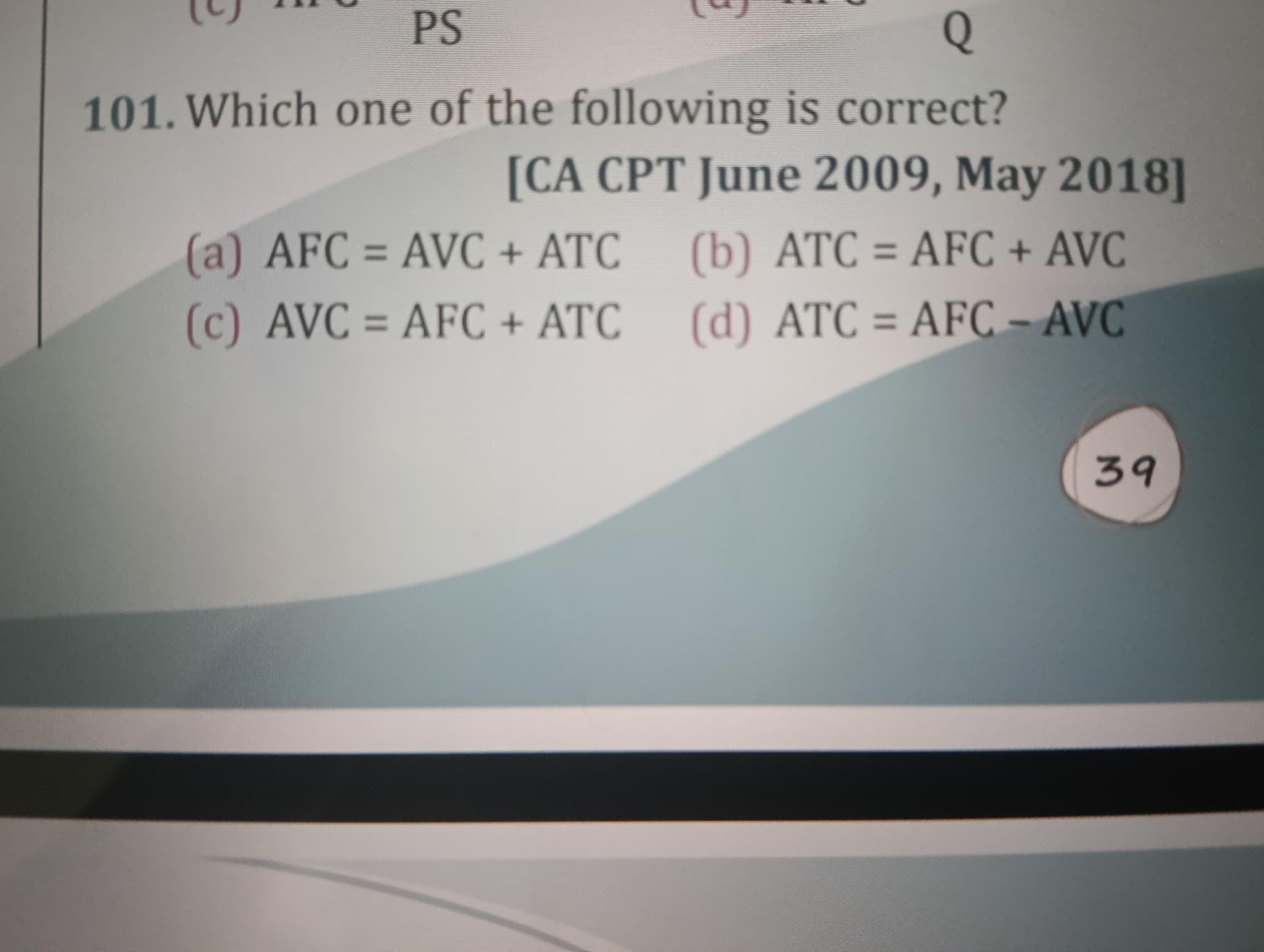 Image attached to the doubt: answer?
