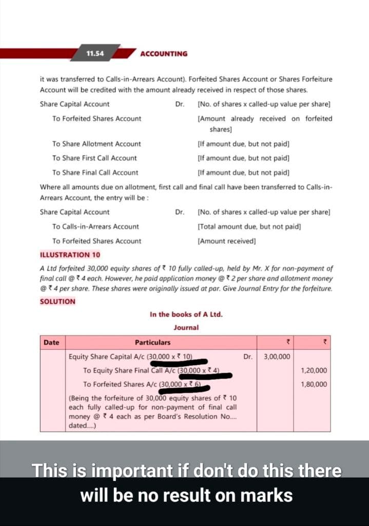 Image attached to the doubt: This is important if don't do this there will be no result on marks