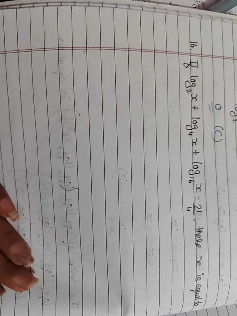 Image attached to the doubt: Solution