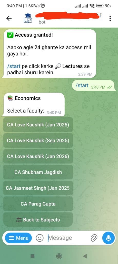 Image attached to the doubt: Kis kisko ye bot chahiye batao? Other subjects ka bhi available hai
