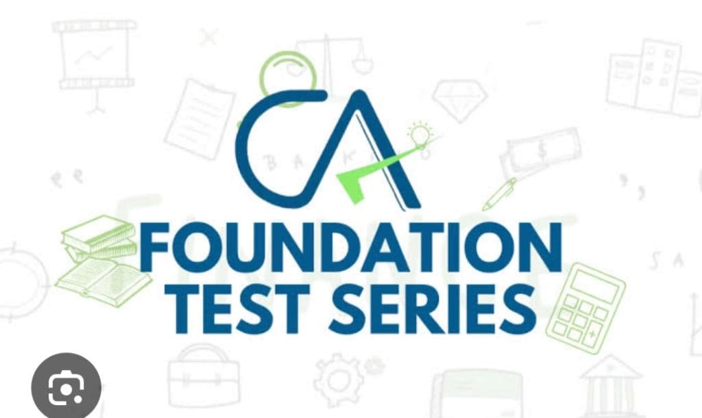 Image attached to the doubt: For ca foundation sep 26 attempt , which test series is best and when should…