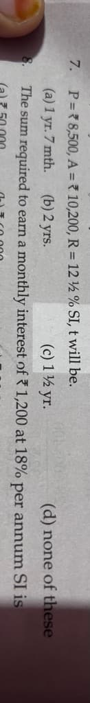 Image attached to the doubt: 7th answer?