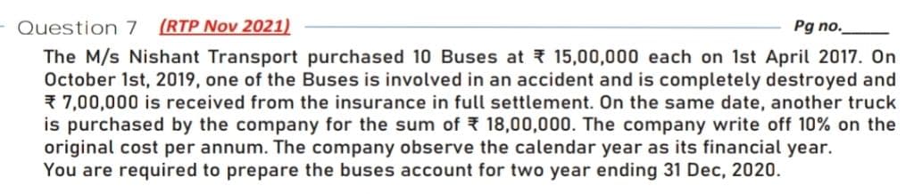 Image attached to the doubt: Why machinery account is prepared for year 2022 -23