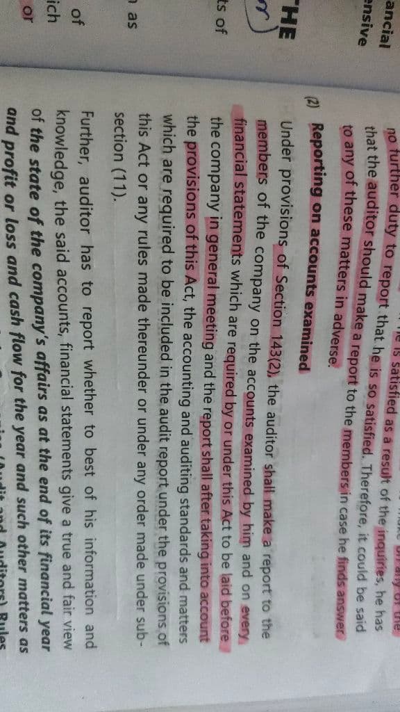 Image attached to the doubt: Please explain poitn no. 2 of Audit report