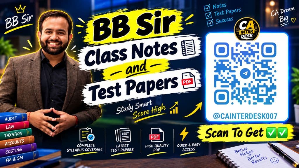Image attached to the doubt: Class Notes of BB Sir