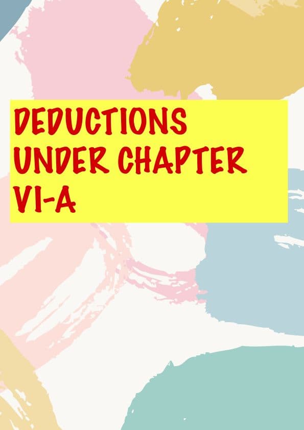 First page of Deduction under chapter Vl A Sec 80C to 10AA Inter May 24 ~by JK SHAH CLASSESS