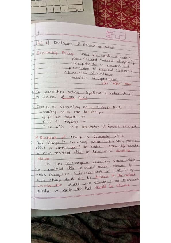 First page of AS 1