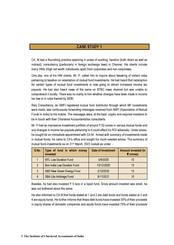 First page of IBS Case Study 1 with solution Integrated Business Solutions provides comprehensive business consulting services, offering expertise in strategy, operations, finance, and technology to help clients achieve their goals and maximize efficiency and profitability.