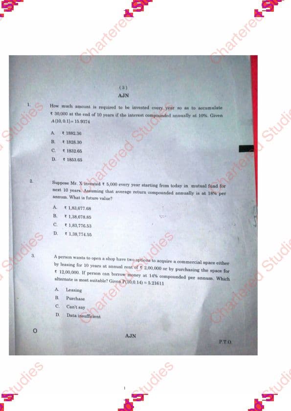 First page of Dec 2023 maths paper {repost} for better preparation for June 2024