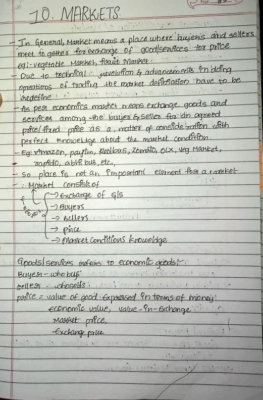 First page of Markets for CAF ECONOMICs P4