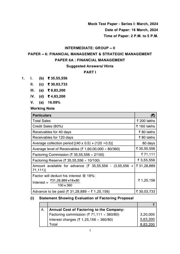 First page of MTP suggested answers FM SM for May 24