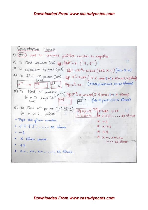 First page of Learn a short trick calculator