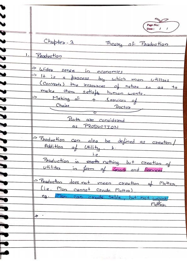 First page of Short notes for June 24 Fondation