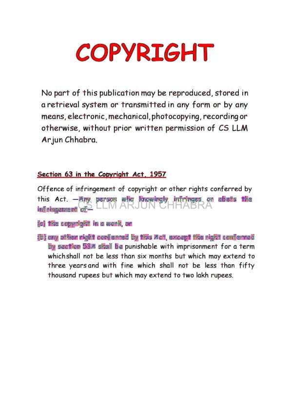 First page of Chapter 8 - Law Ques & Ans pdf