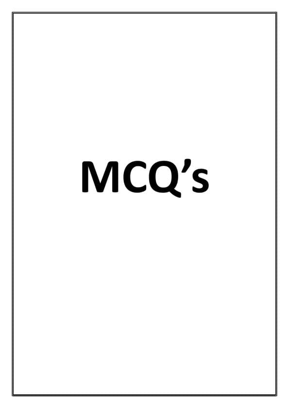 First page of Inter AUDIT case scenario based mcqs