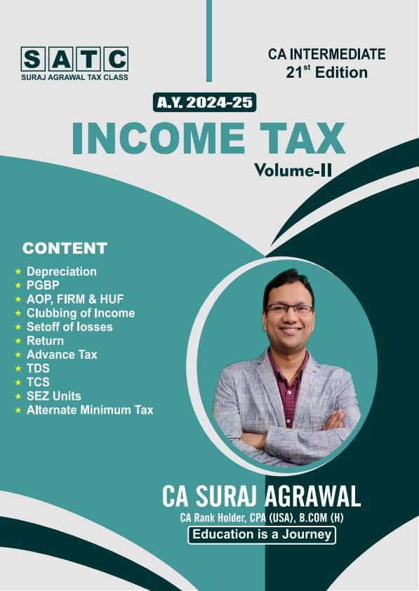 First page of INCOME TAX IMP QUESTION