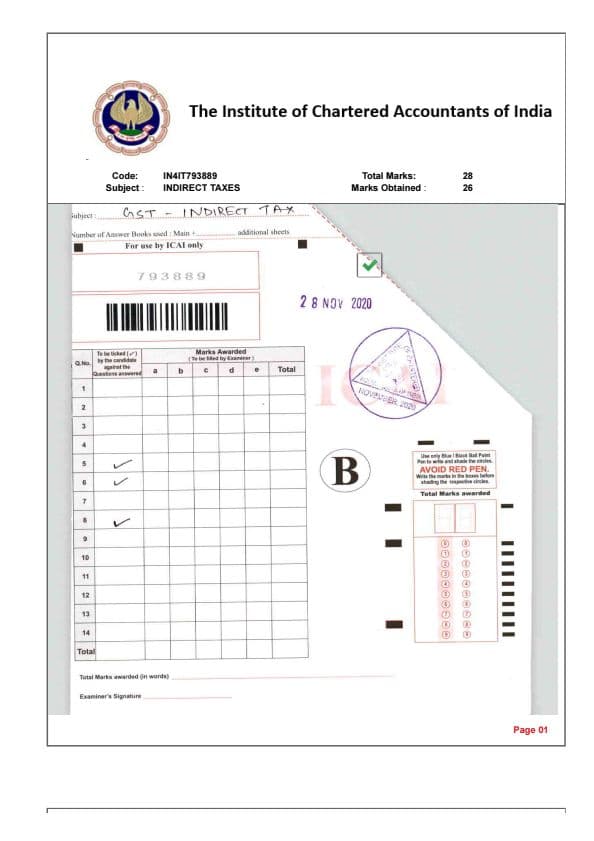 First page of INTER TAX (AIR 6 ) IDT CERTIFIED COPY