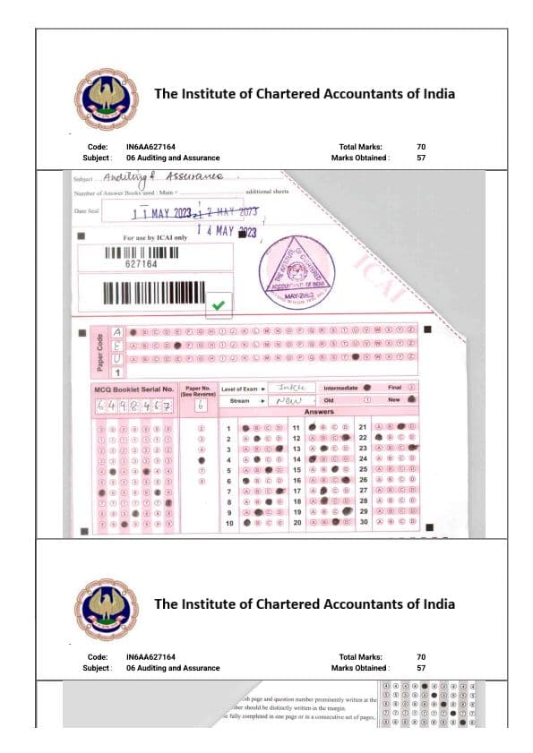 First page of Auditing Certified copy ( AIR 2 ) may 23
