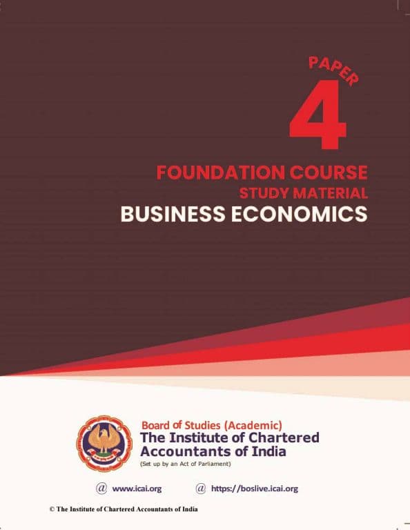 First page of Whole module economics